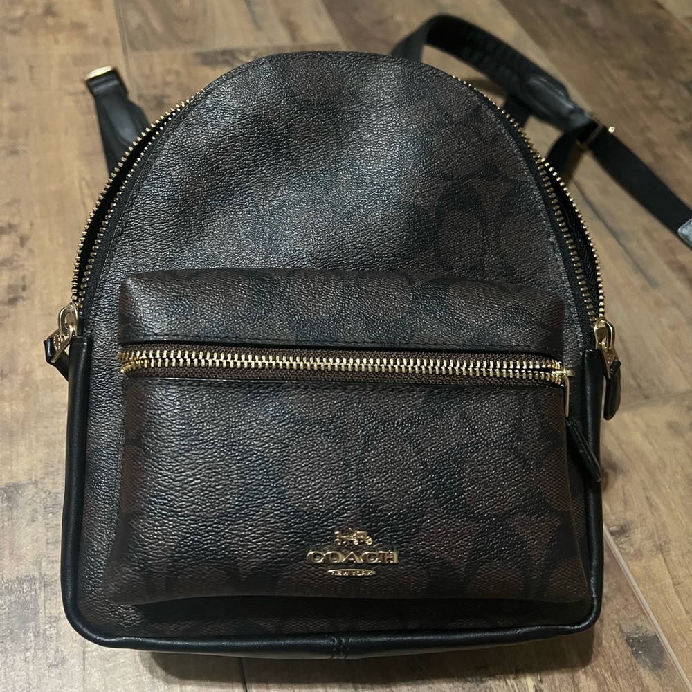 Coach mini backpack